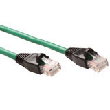 Intronics CAT5E UTP patchcable green with black tulesCAT5E UTP patchcable green with black tules (IB6902)